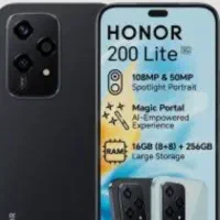 رhonor 200 lite 2025 گیمینگ دوربین108 ram16 معاوضه