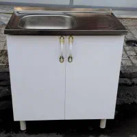 کابینت آماده کابینت زیر سینک کابینت ظرفشویی فلز چپ