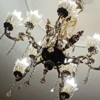 لوستر برنجی