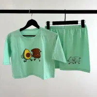 ست کراپ شورتک آووکادو|لباس|کرمان, |دیوار