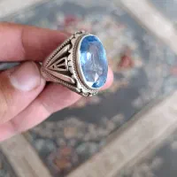 انگشتر توپازآبی|جواهرات|زنجان, |دیوار