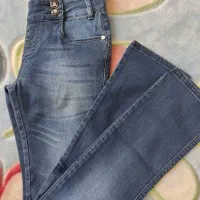 شلوار جین برند بنتون سایز ۳۶ زنانه|کفش و لباس بچه|تهران, سازمان آب|دیوار