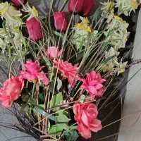گل مصنوعی کاملا سالم و نو