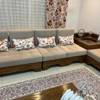مبل ۷ نفره غذاخوری ۸ نفره در حد