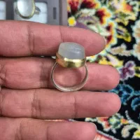 انگشتر نقره نو ( عقیق یمن نباتی )|جواهرات|گرگان, |دیوار