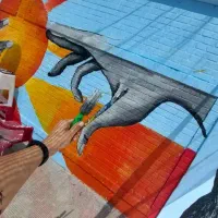 نقاشی دیواری مدارس،منازل ،کافه رستوران ها|خدمات پیشه و مهارت|اصفهان, مرداویج|دیوار