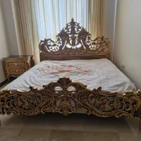 سرویس خواب دو نفره کلاسیک|تخت و سرویس خواب|تهران, حسینآباد|دیوار