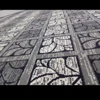 گلیم فرش ماشینی در چند سایز مختلف رنگ طوسی|گلیم، جاجیم، گبه|گلستان (تهران), |دیوار