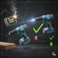 تعمیر و تعویض باتری ابزار شارژی|خدمات پیشه و مهارت|اشتهارد, |دیوار