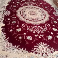 دوعددفرش زرشکی