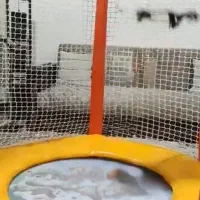 فروش ترامبولین کودک کارکرده تمیز ودر حد نو