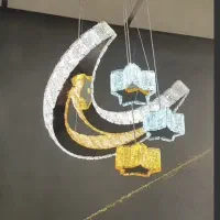 لوستر ماه کریستالی
