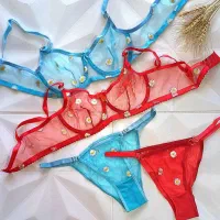 ست شورت سوتین لباس زیر گل بابونه توری|لباس|اصفهان, شهرک کاوه|دیوار