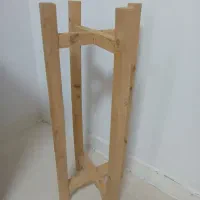 پایه گلدان چوبی