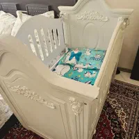 تخت کودک گهواره ای کنار مادر