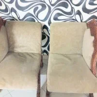 مبل پنچ‌ نفره چوب روس