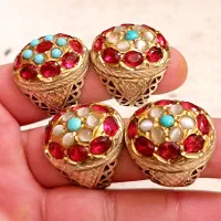 ۳۵ عدد انگشتر جواهراتی نقره ۹۲۵|جواهرات|اصفهان, پوریای ولی|دیوار