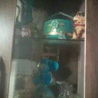 گلدان با گلاب خوری وجای میوه خوری|گل مصنوعی|محمدیه-قزوین, |دیوار