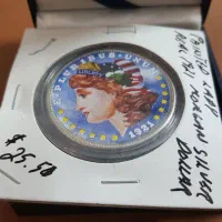 سکه های ۱ دلاری رنگی آمریکا