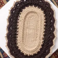 رومیزی و هفت سین دست بافت