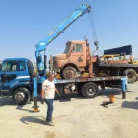 جرثقیل ۱۰ تن و کفی ودکل بلند|خدمات حمل و نقل|صفادشت, |دیوار