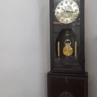 ساعت ایستاده چوبی