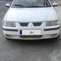 سمند مدل 93ال ایکس دوگانه سفید