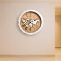 ساعت دیواری آرام گرد سیتی زن گلد|ساعت دیواری و تزئینی|تبریز, |دیوار