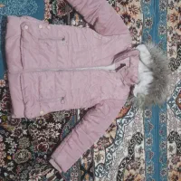 کاپشن دخترانه تمیز ودر حدنو  ، ویه کت و شلوار لی|کفش و لباس بچه|خواف, |دیوار