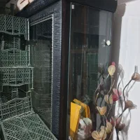 کمد بچه دوعدد یک عدد بوفه شیشه ای ۱عددمیز|جاکفشی، کمد، دراور|قوچان, |دیوار