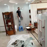 نصب کاغذدیواری، پوستر، کفپوش،نقاشی