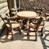 فروش فوری میز و صندلی و نیمکت باغی