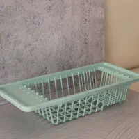 سبد سینک پلاستیکی|آب‌چکان و نظم‌دهنده ظروف|دزفول, |دیوار