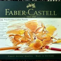 مداد رنگی پلی کروم ۱۲۰ رنگ حرفه ای