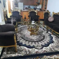 مبل سلطنتی به همراه میز غذاخوری