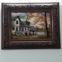 تابلو  فرش کاملا تمیز|تابلو فرش|قرچک, مهدیه|دیوار