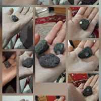 تعدادی سنگ ، شهاب سنگ، سنگ الماس و