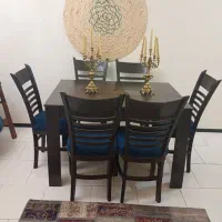 میز صندلی ۶نفره کم جا