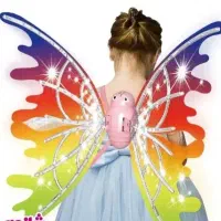 بال فرشته کودک چراغدار