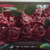 باکس گل رز مصنوعی مخمل