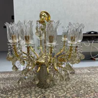 لوستر بزرگ ۱۲ شاخه|لوستر و چراغ آویز|گرمسار, |دیوار