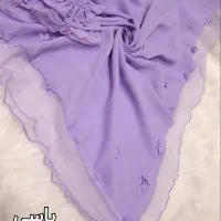 ست ساقدست و روسری کرپ*گیپور کارشده*رنگبندی جذاب|لباس|قم, پردیسان|دیوار