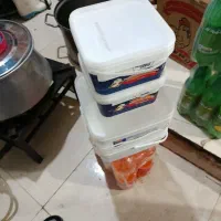 فروش دبه پنیر|ظروف نگهدارنده، پلاستیکی، یک‌بارمصرف|خرم‌آباد, |دیوار