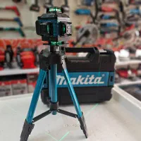 تراز لیزری ۳۶۰ درجه ۱۶ لاین سبز ماکیتا+لوازم کامل