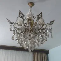 لوستر برنز نو|لوستر و چراغ آویز|آبیک, |دیوار