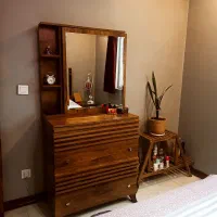 تخت خواب جک دار و باکس دار+میز آرایش+خوشخواب|تخت و سرویس خواب|پردیس, فاز ۱۱|دیوار