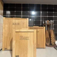 بانکه های بامبو،جانونی بامبو،ست کفگیر،ملاقه چوبی