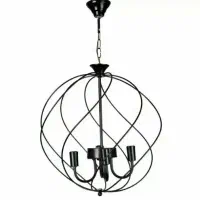 لوستر ها فلز و چوب فلز کلاسیک