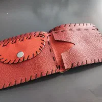 کیف پول چرم دست دوز