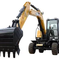 مینی بیل لاستیکی‌SY65W|ماشین‌آلات صنعتی|اصفهان, رزمندگان|دیوار